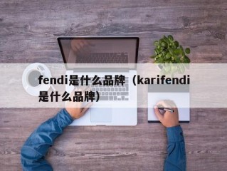 fendi是什么品牌（karifendi是什么品牌）