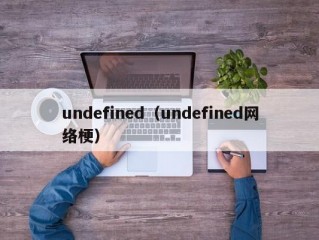 undefined（undefined网络梗）