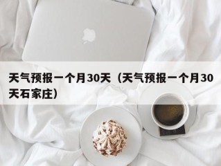 天气预报一个月30天（天气预报一个月30天石家庄）