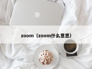 zoom（zoom什么意思）