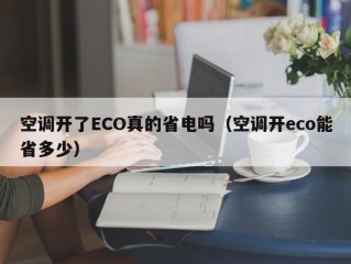 空调开了ECO真的省电吗（空调开eco能省多少）