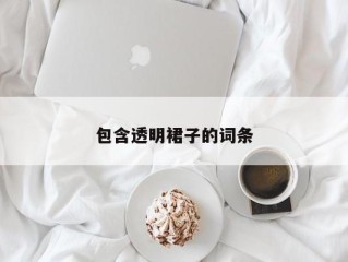 包含透明裙子的词条