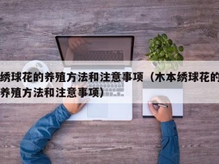 绣球花的养殖方法和注意事项（木本绣球花的养殖方法和注意事项）