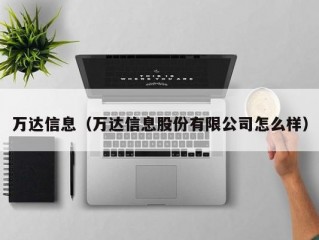 万达信息（万达信息股份有限公司怎么样）