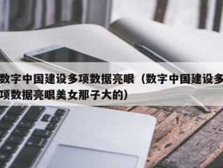 数字中国建设多项数据亮眼（数字中国建设多项数据亮眼美女那子大的）