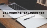 美金人民币最新汇率（美金人民币最新汇率走势）