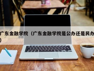 广东金融学院（广东金融学院是公办还是民办）