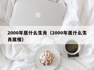 2000年属什么生肖（2000年属什么生肖属相）