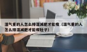 湿气重的人怎么排湿减肥才能瘦（湿气重的人怎么排湿减肥才能瘦肚子）