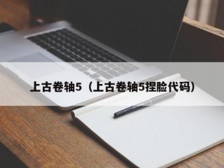 上古卷轴5（上古卷轴5捏脸代码）