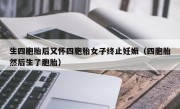 生四胞胎后又怀四胞胎女子终止妊娠（四胞胎然后生了胞胎）