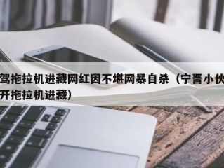 驾拖拉机进藏网红因不堪网暴自杀（宁晋小伙开拖拉机进藏）