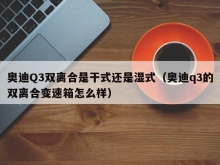 奥迪Q3双离合是干式还是湿式（奥迪q3的双离合变速箱怎么样）