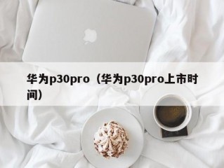 华为p30pro（华为p30pro上市时间）