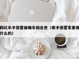 网红车手张雷被曝车祸去世（歌手张雷家里做什么的）