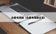 白鹿电视剧（白鹿电视剧古装）