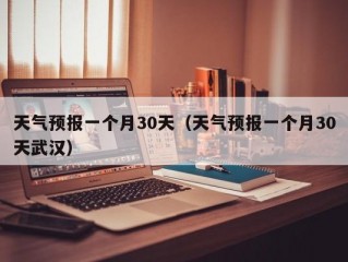 天气预报一个月30天（天气预报一个月30天武汉）