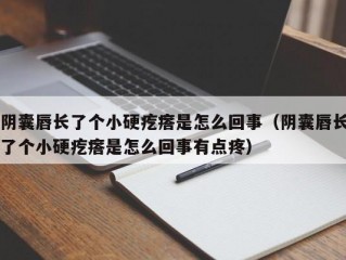 阴囊唇长了个小硬疙瘩是怎么回事（阴囊唇长了个小硬疙瘩是怎么回事有点疼）