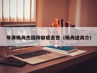 导演杨尚杰因抑郁症去世（杨尚述简介）