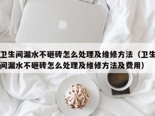 卫生间漏水不砸砖怎么处理及维修方法（卫生间漏水不砸砖怎么处理及维修方法及费用）