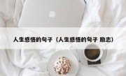 人生感悟的句子（人生感悟的句子 励志）